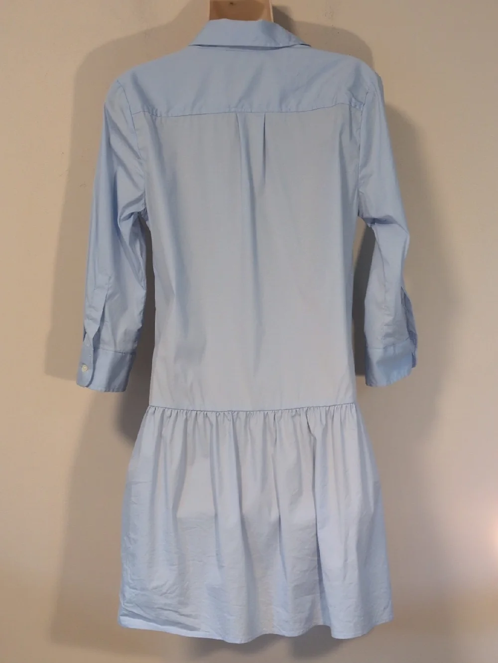 Rochelle Behrens The Drop Waist Shirt Dress S - Picture 8 of 16